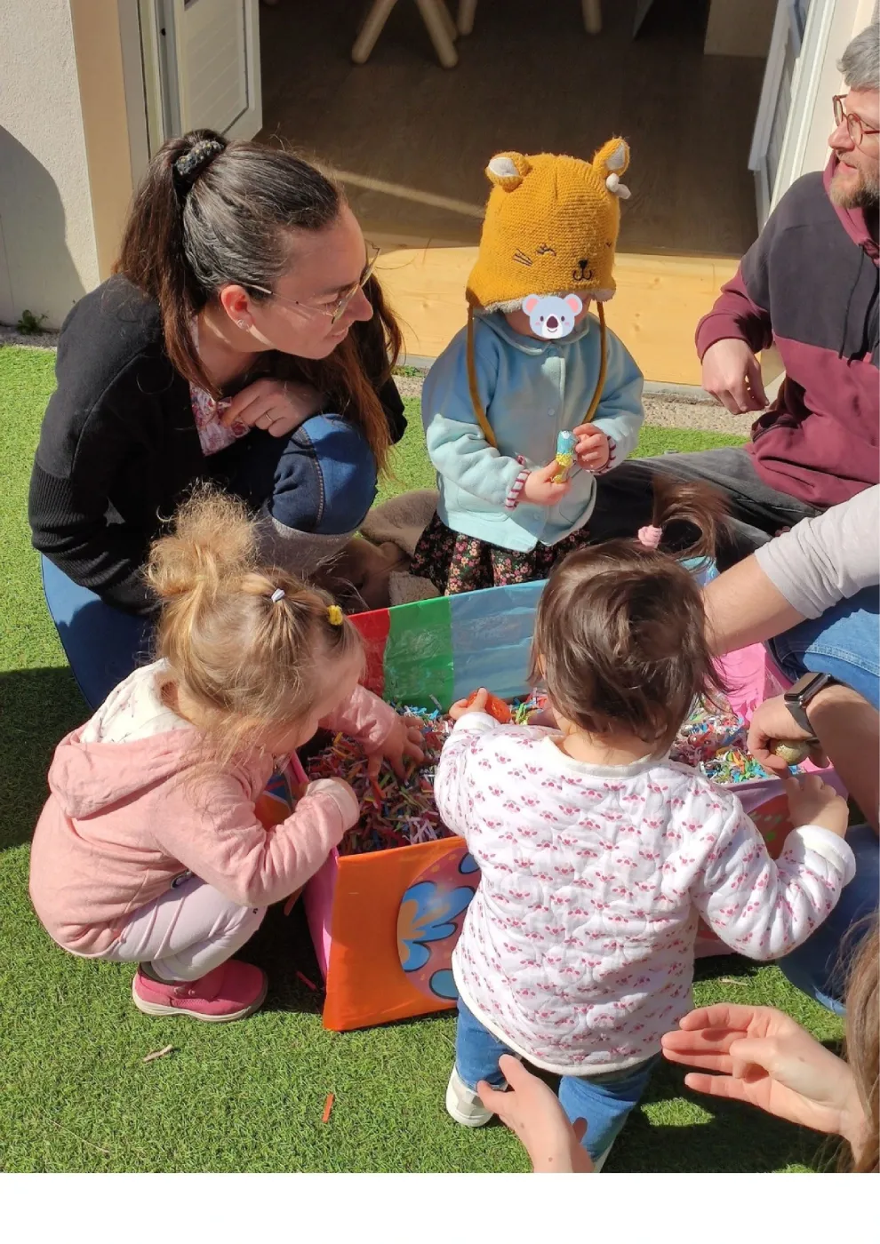 Une crèche riche en activités, à l’intérieur comme à l’extérieur
